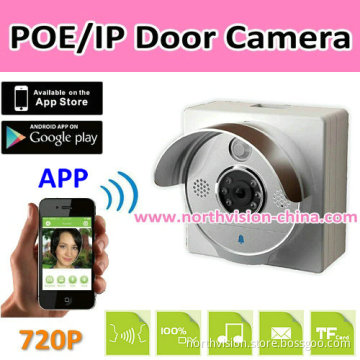 720p HD Poe/IP Video Doorbell Camera with APP